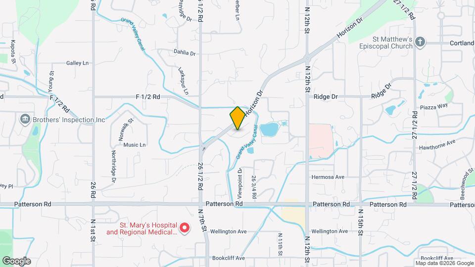 636 Horizon Dr Map and Location Details