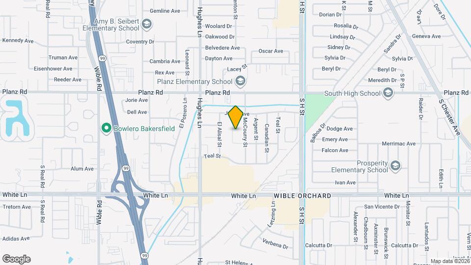 3600 Vincent Ct Map and Location Details