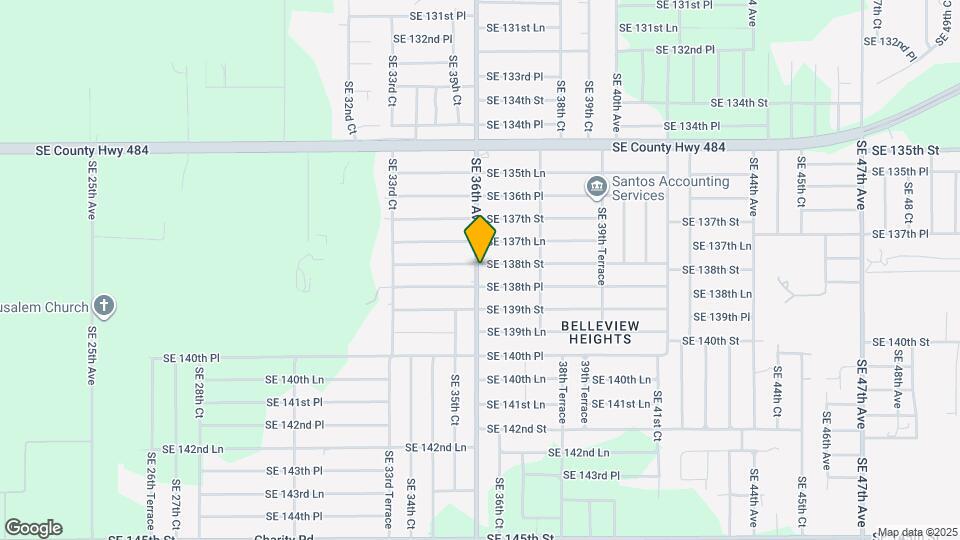 3612 SE 138th St Map and Location Details