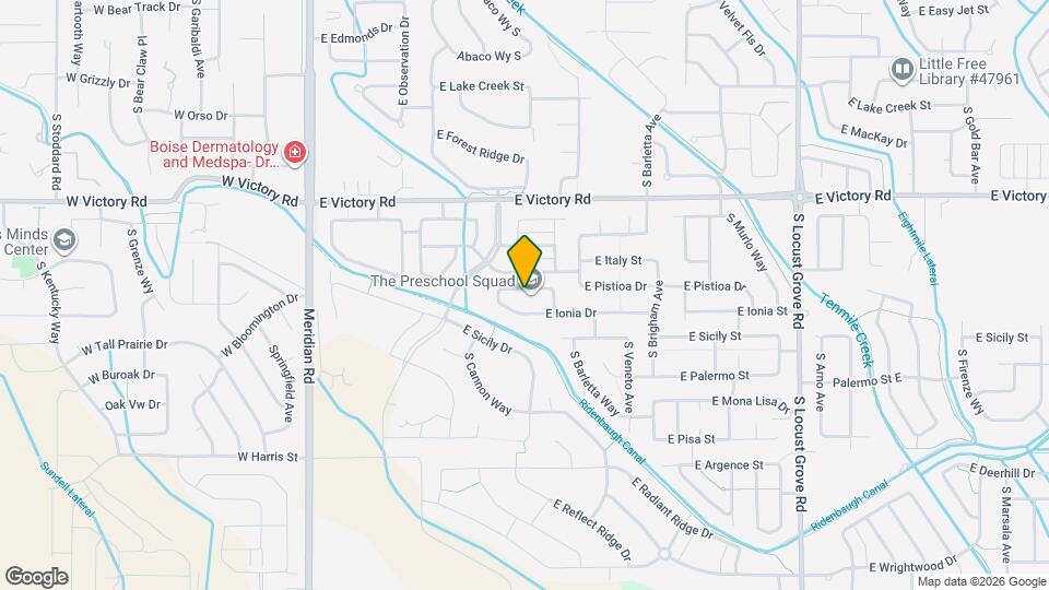 701 E Gannett Dr Map and Location Details