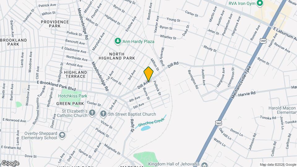 3215-3217 Dill Ave Mapa y Detalles de la Ubicación