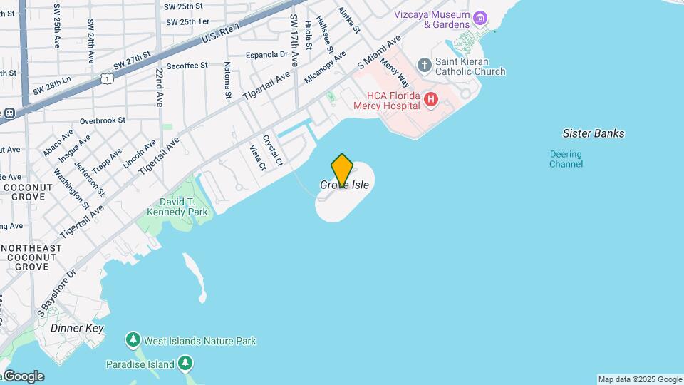 2 Grove Isle Dr, Unit B1106 Map and Location Details