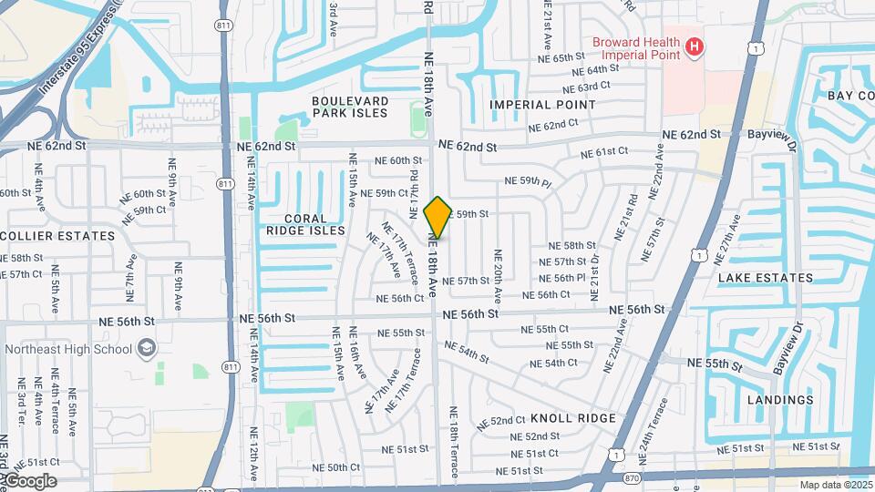 5760 NE 18th Ave Map and Location Details