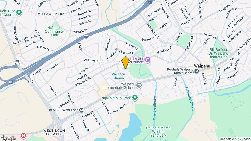 94-246-246 Aniani Pl Map and Location Details