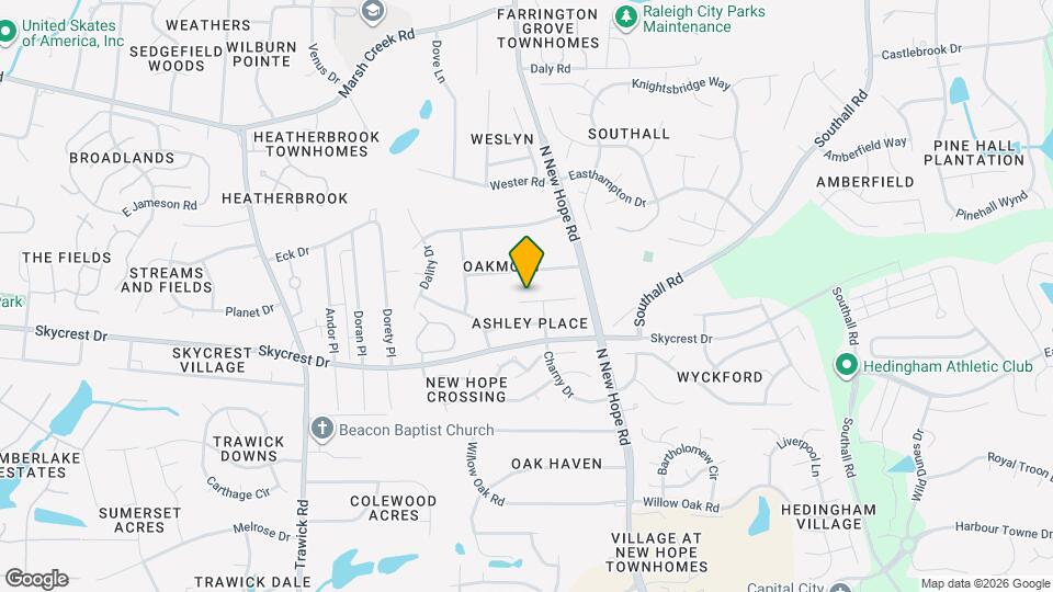 4109 Palafox Ct Map and Location Details