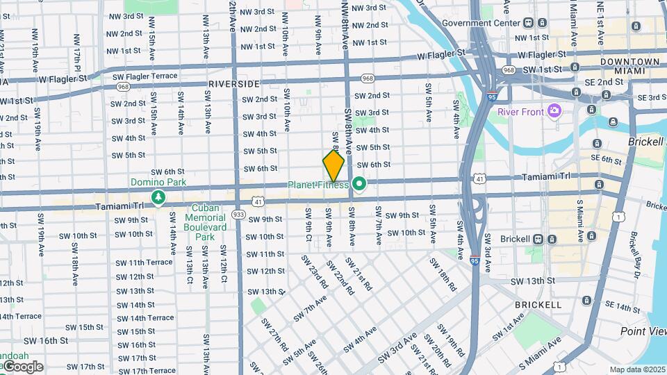840 SW 7th St Map and Location Details