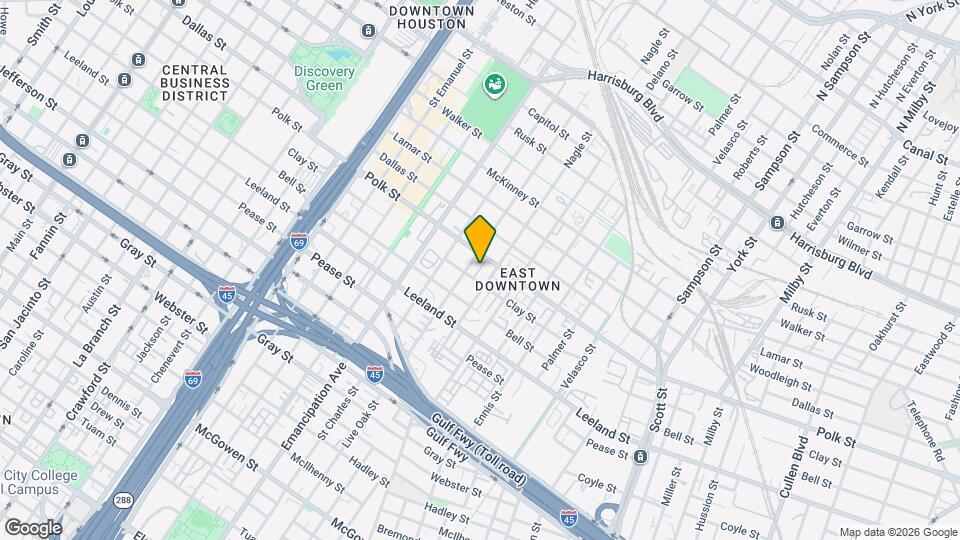 2612A Polk St Map and Location Details