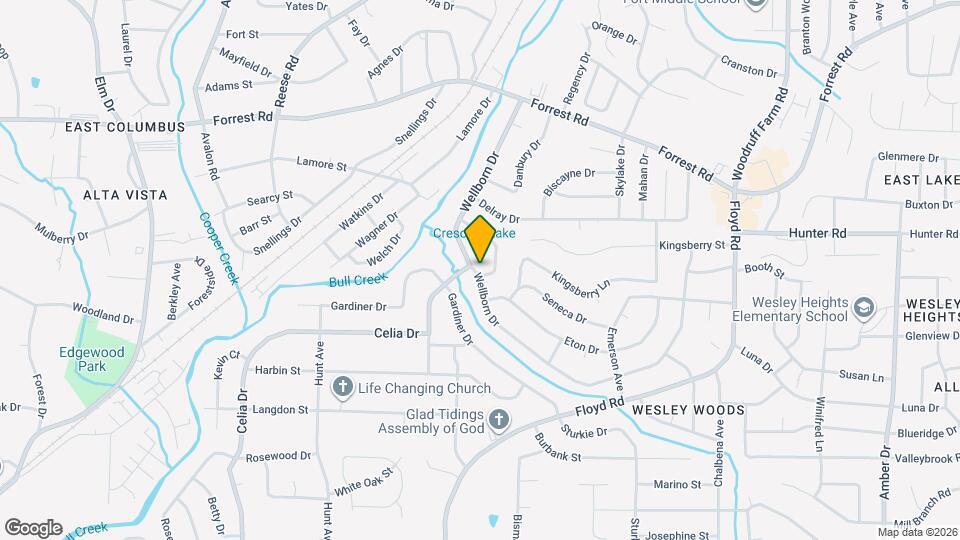1816 Wellborn Dr Map and Location Details