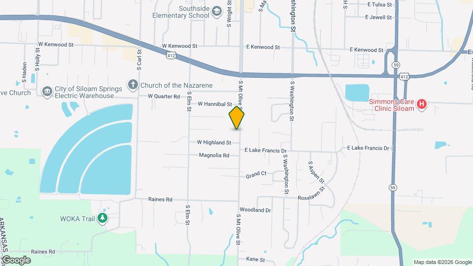 2090 S Mt Olive St Map and Location Details