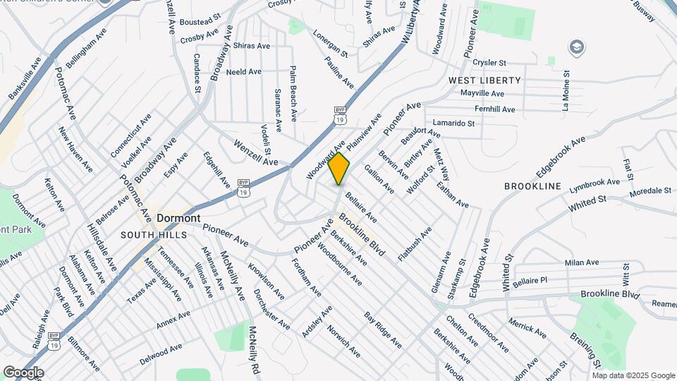433 Winterhill St, Unit 1 Map and Location Details