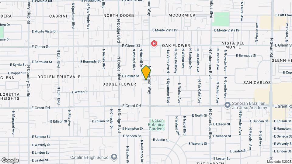 2525 N Alvernon Way-Unit -F3 Map and Location Details