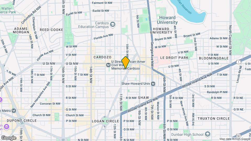 1914 10th St NW Map and Location Details