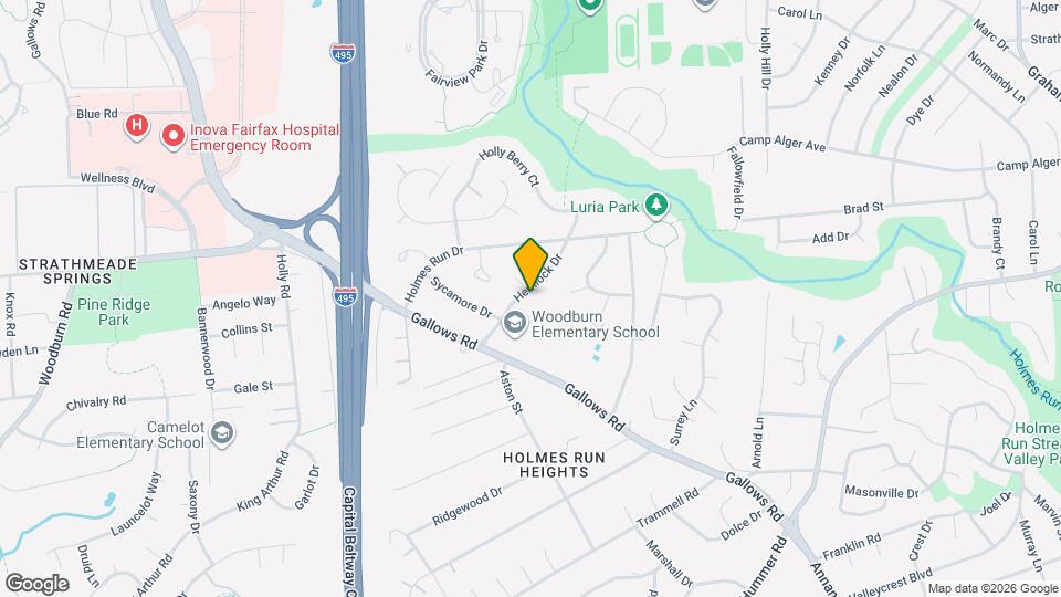 3333 Hemlock Dr Map and Location Details