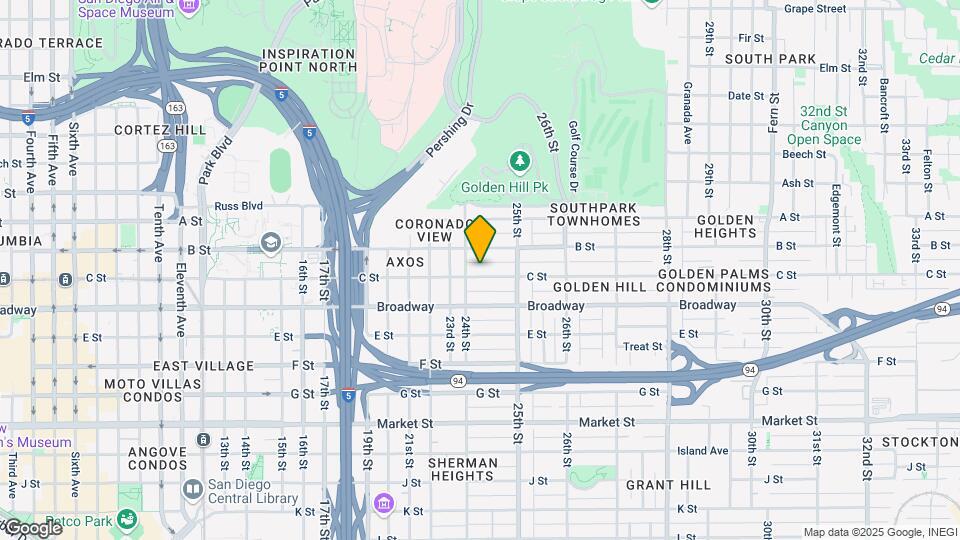 2424-2430 C St Map and Location Details