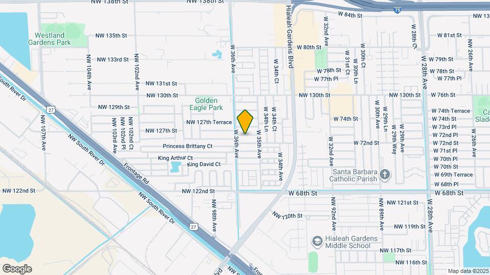 3558 W 72nd Pl Map and Location Details