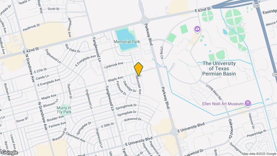 3718 Monclair Ave Map and Location Details