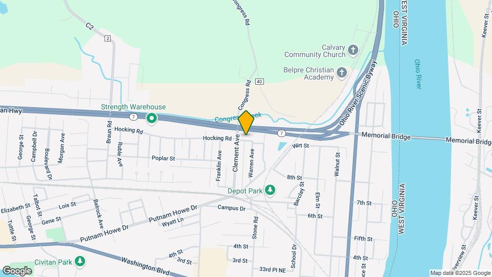 806 Hocking Rd Mapa y Detalles de la Ubicación