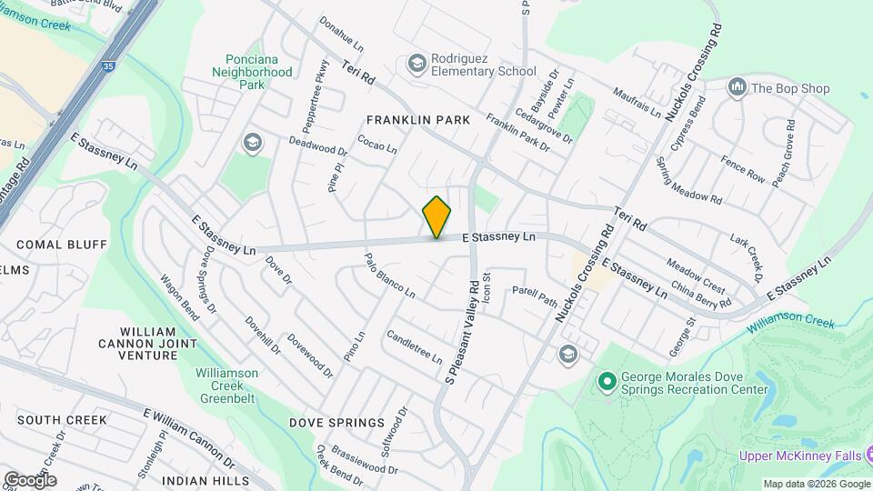 4407 E Stassney Ln Map and Location Details