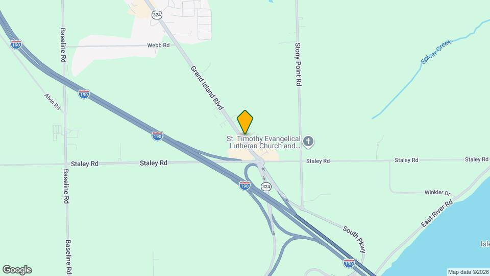 1703 Grand Island Blvd Map and Location Details