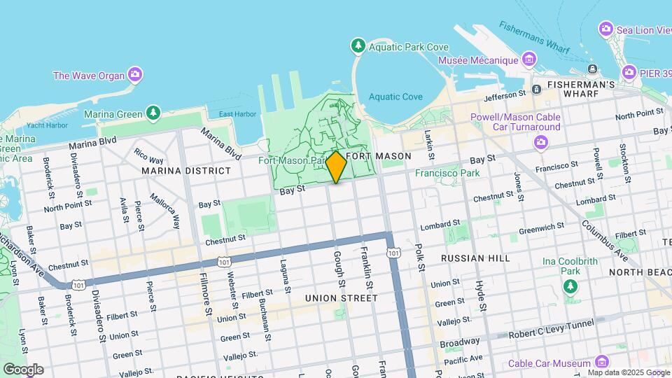 1265 Bay St Map and Location Details