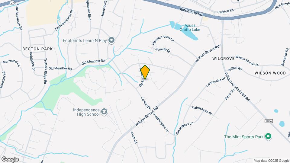 9619 Barkridge Rd Map and Location Details