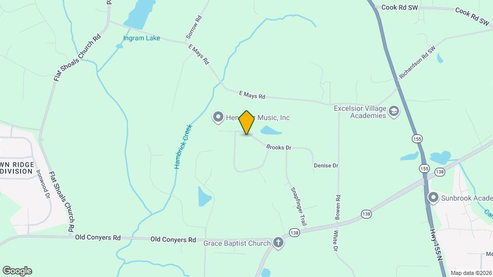 215 Brooks Dr Map and Location Details