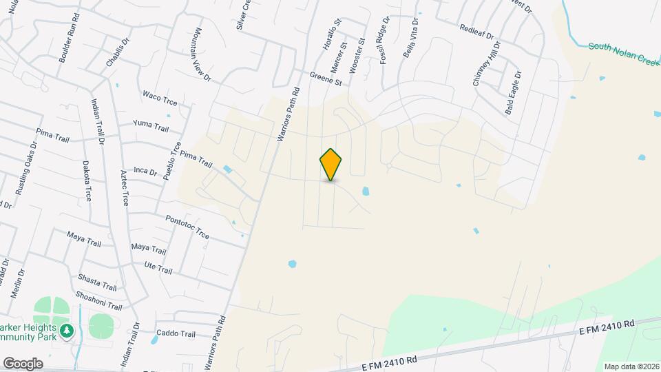 1957 Rosson St Map and Location Details