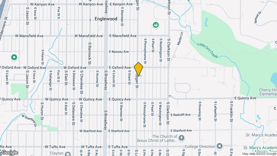 4168 S Logan St Map and Location Details