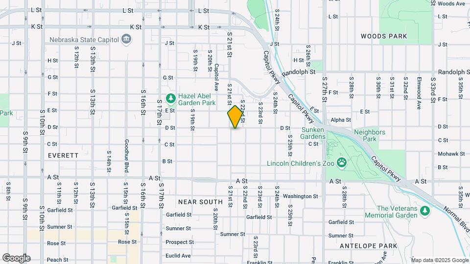2101 D St Map and Location Details