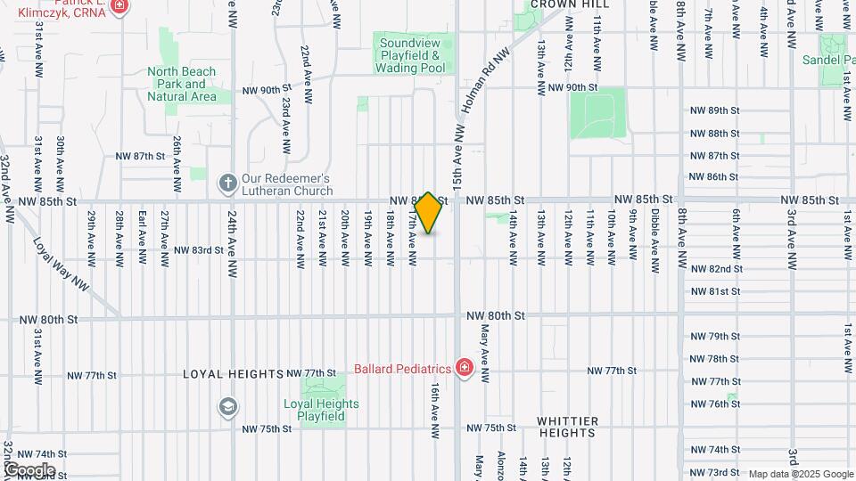 8319 16th Ave NW Map and Location Details