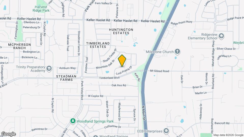 12644 Harvest Grove Dr Map and Location Details
