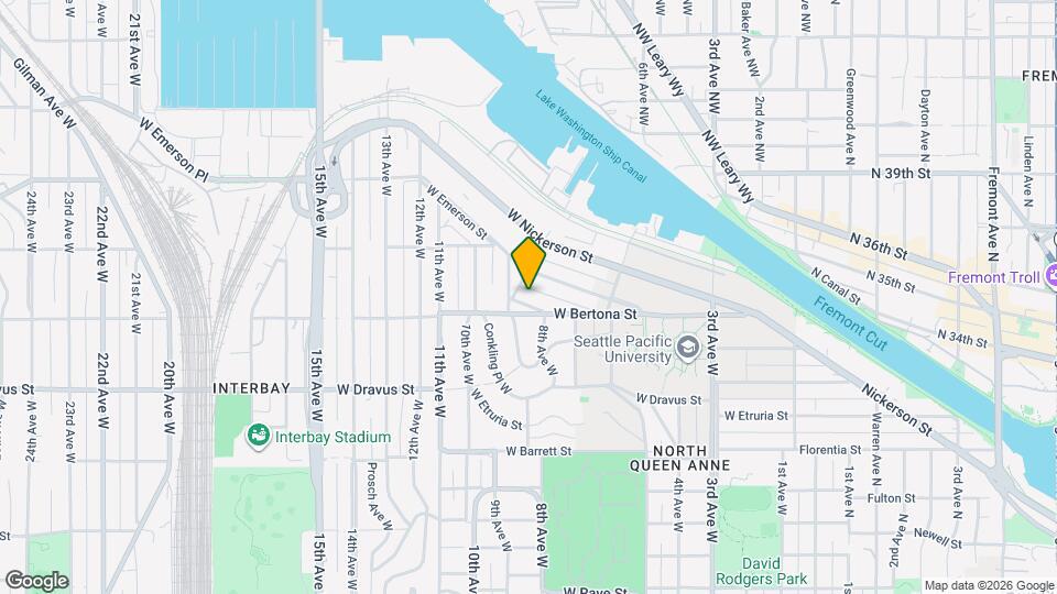 820 W Argand St Map and Location Details