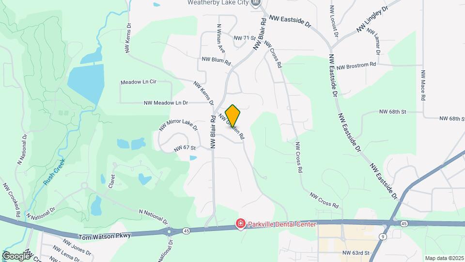 6708 NW Graden Rd Map and Location Details