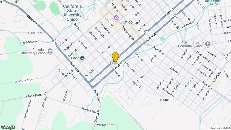 618 W 9th St Map and Location Details