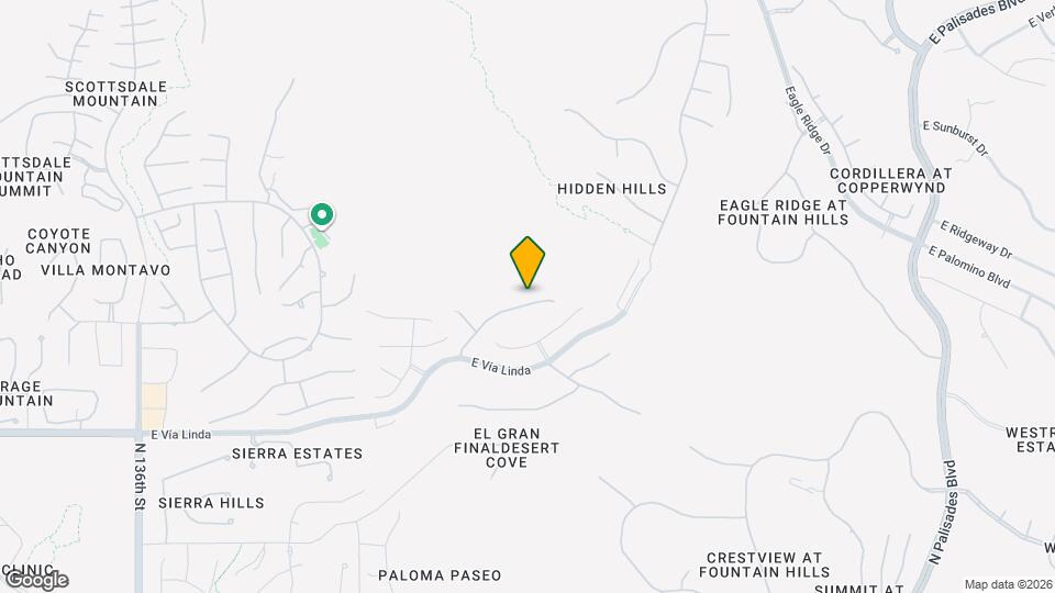 14296 E Coyote Rd Map and Location Details