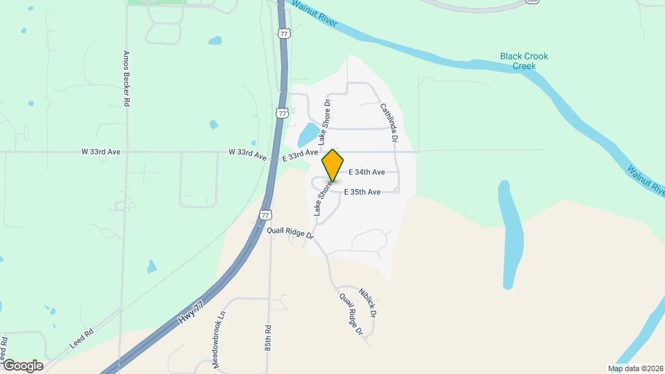 3408 Lake Shore Dr Map and Location Details