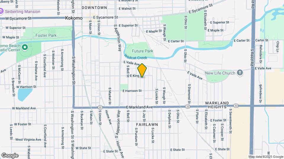 709 S Jay St-Unit -709-1/2 South Jay Street Map and Location Details