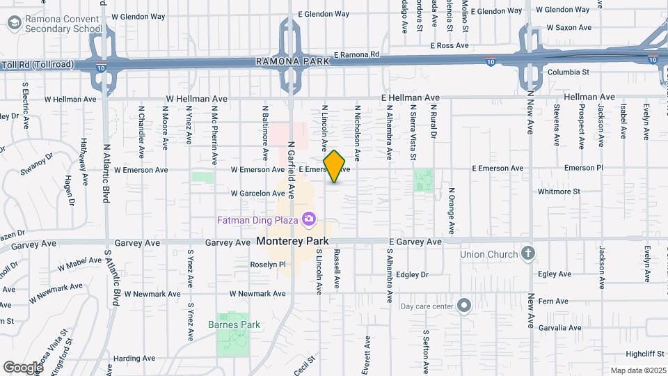 304 N Lincoln Ave Mapa y Detalles de la Ubicación