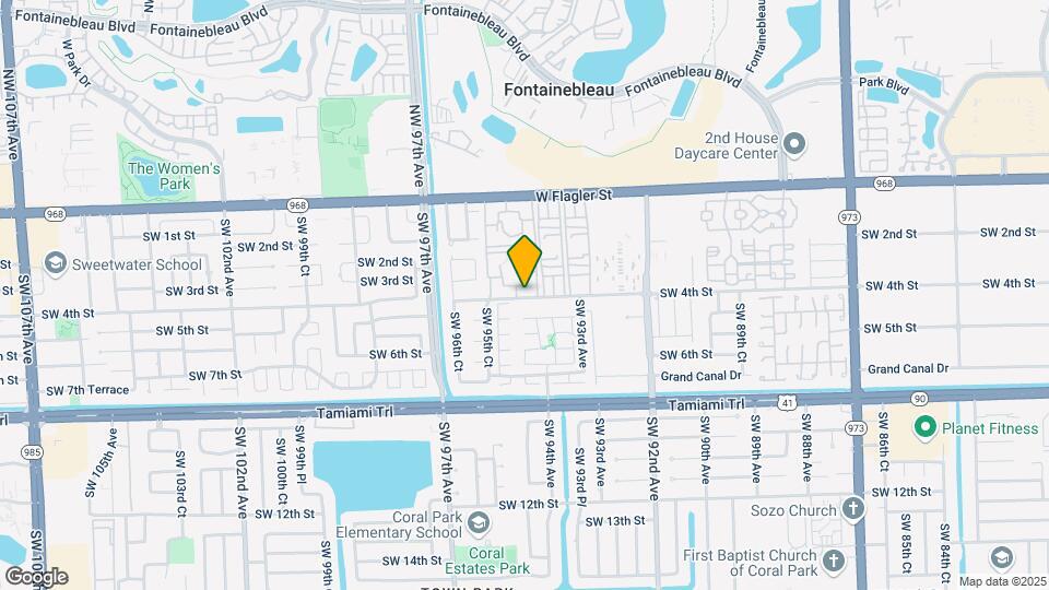 9441 SW 4th St Map and Location Details