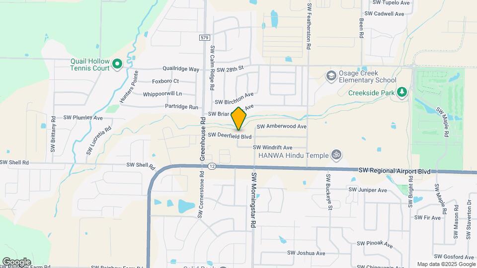 3404 SW Deerfield Blvd Map and Location Details