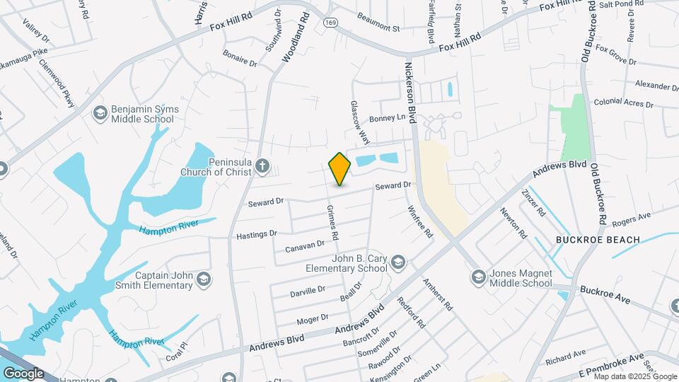 1905 Seward Dr Map and Location Details