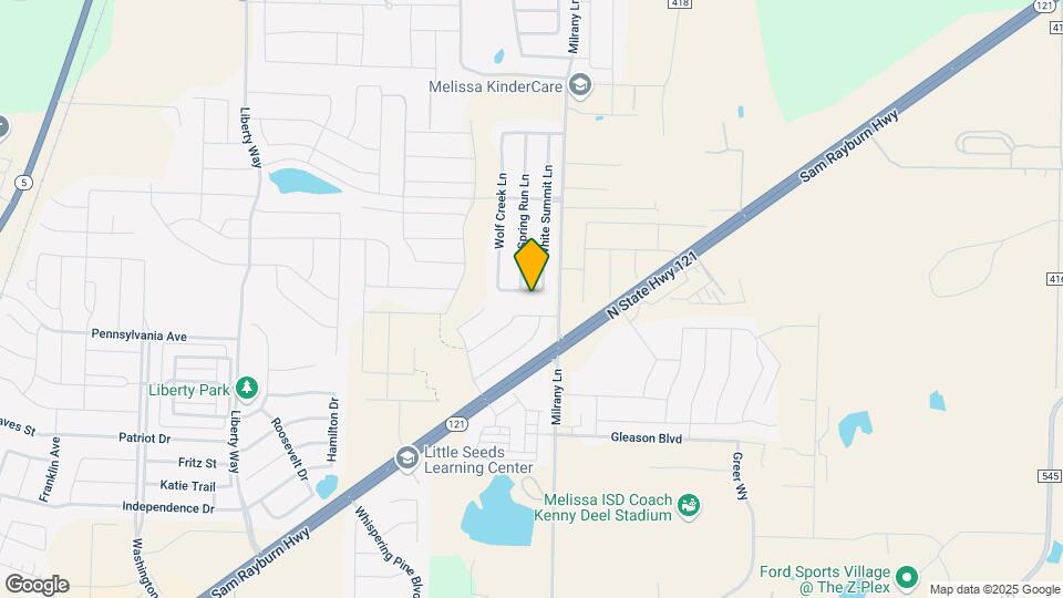 3314 Bear Creek Dr Map and Location Details