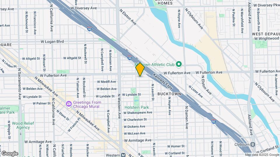 2246 W Medill Ave Map and Location Details