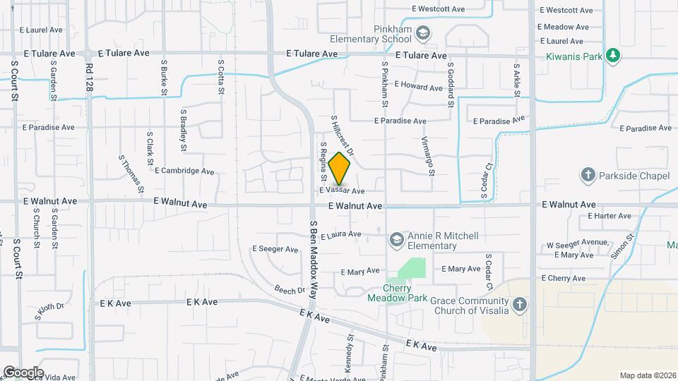 1839 E Vassar Dr Map and Location Details