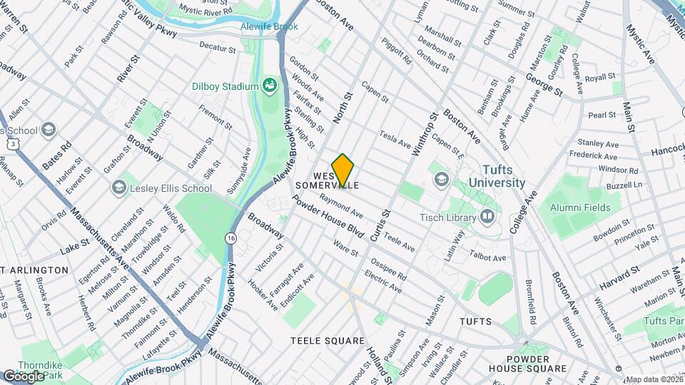 58 Conwell Ave Map and Location Details