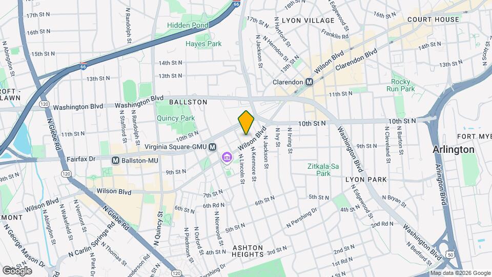 3409 Wilson Blvd, Unit 410 Map and Location Details