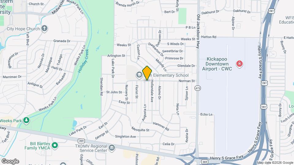 4701 Augusta Ln Map and Location Details