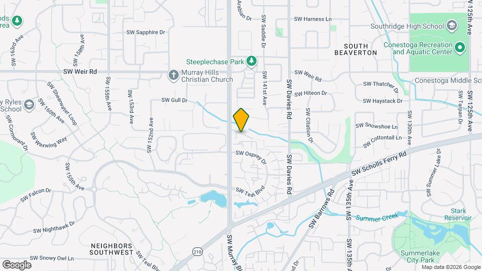 14340 SW Cougar Ridge Dr Map and Location Details
