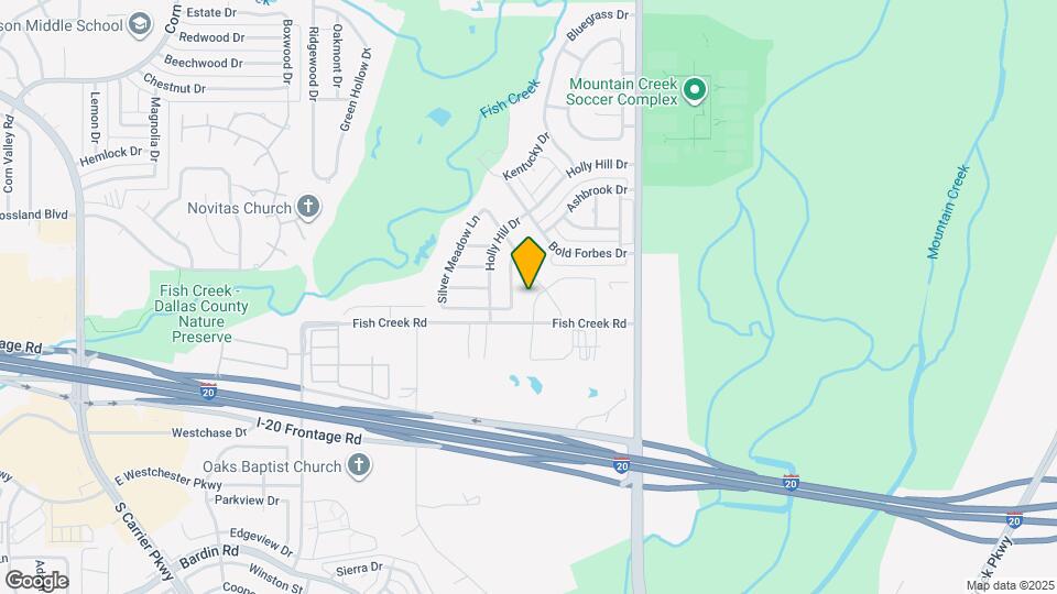 3977 Winding Hollow Dr Map and Location Details