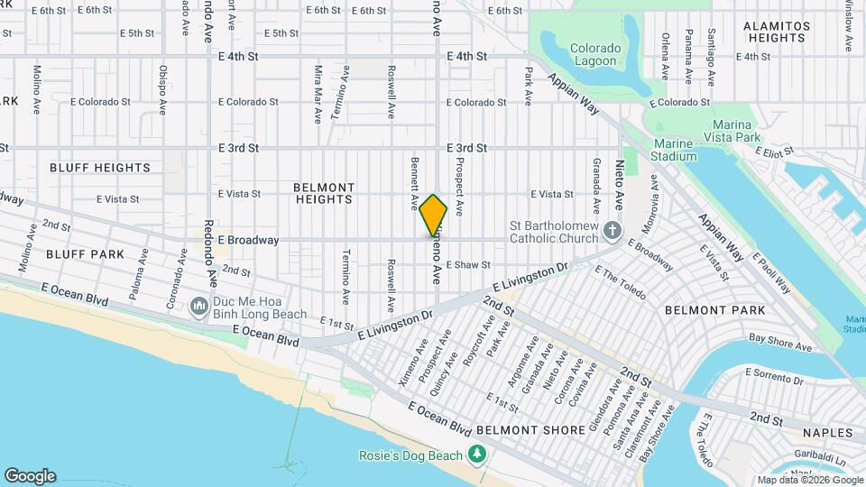 227 Ximeno Ave Mapa y Detalles de la Ubicación